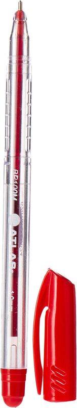 

Atlas 10-Piece Perfect Solutions Ball Pen Set, BP100M, 1.0mm, Medium, Red