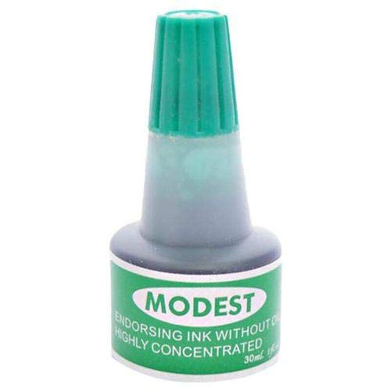 

Modest 4-Piece Stamp Pad Ink, Green