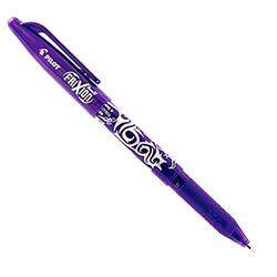 Pilot 1-Piece Frixion Erasable 0.7 mm Tip Rollerball, Violet