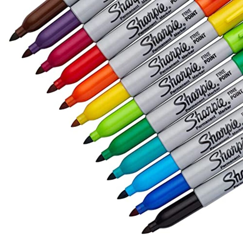 Sharpie 12-Piece Permanent Marker Set, Multicolour