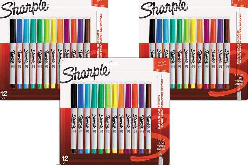 

Sharpie 36-Piece Ultra Fine Point Permanent Marker Set, Multicolour
