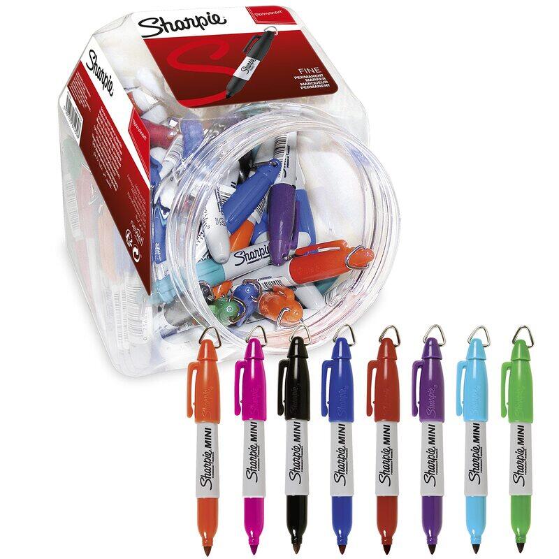 

Sharpie 72-Piece Mix Mini Permanent Marker Set, Multicolour