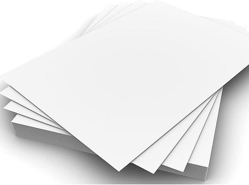 Generic Premium White Cardstock, 50 Sheets, 300 GSM, A4 Size