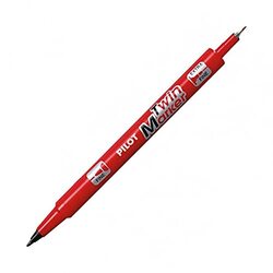 Pilot Twin Marker, Red