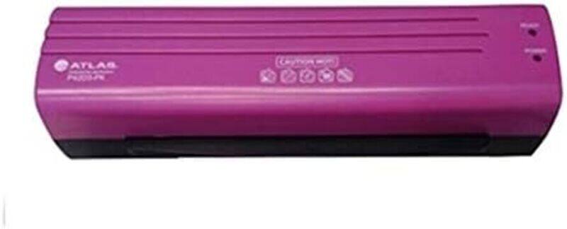 

Atlas A4 Laminating Machine, AS-LM2-P42D3-PK, Pink