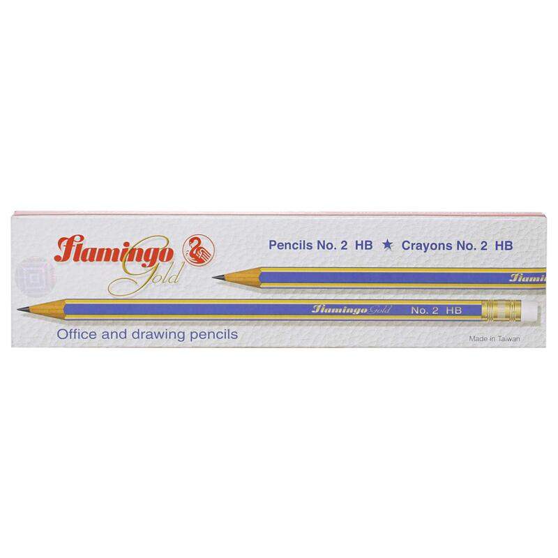 

Flamingo 12-Piece Pencils, Multicolour