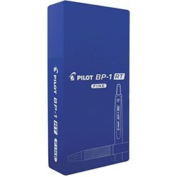Pilot 12-Piece BP-1 Fine Ball Pen Set, Blue