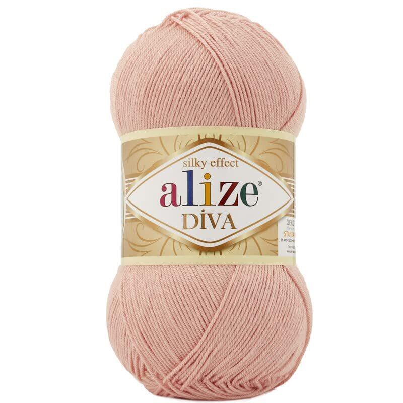 

Alize No.363 Diva Hand Knitting Yarn, Pink