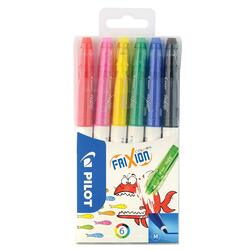 Pilot Frixion Colouring Pens, 6 Pieces, Multicolour