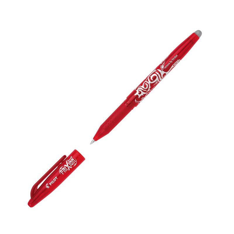 

Pilot 1-Piece Frixion Ball 0.7 Red Roller Ball Pen, Red