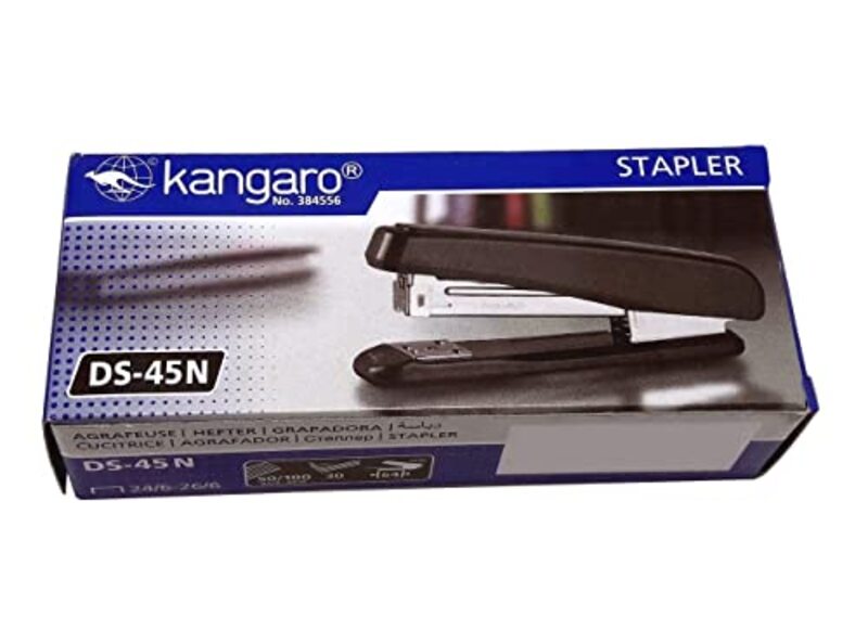 Kangaro DS-45N Stapler, Black
