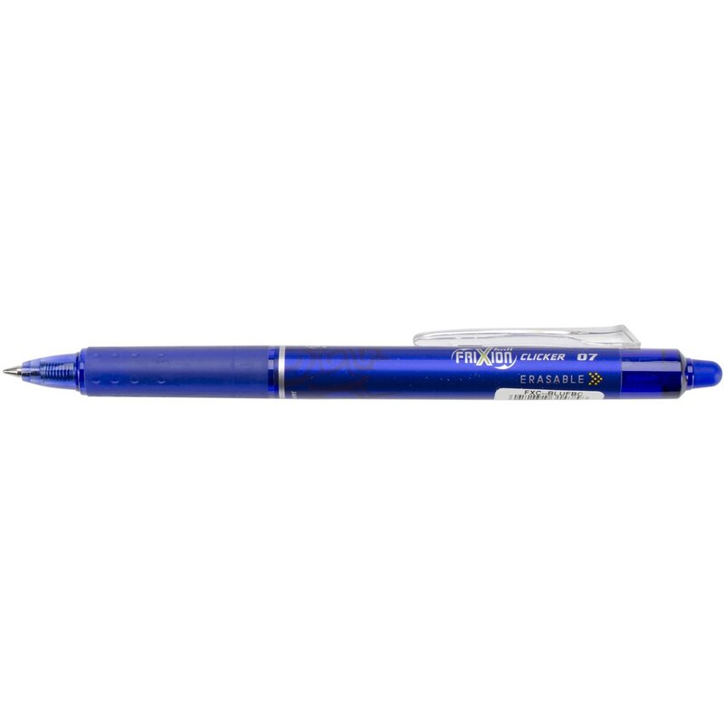 Pilot 12-Piece Frixion Clicker Erasable Fine Point Pen Set, Blue