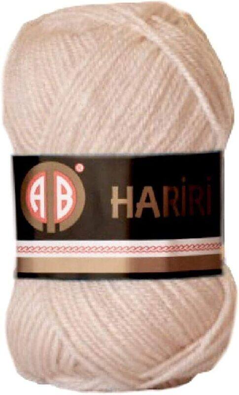 

AB Hariri No.218 Crochet & Knitting Yarn, Beige