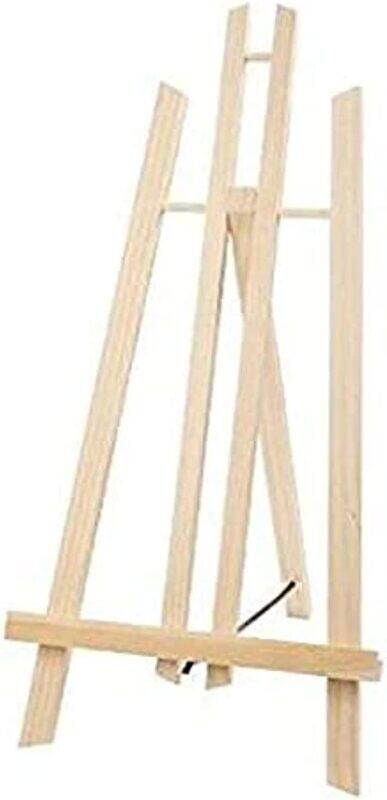 

Daily Needs Wooden Easel Stand Upto A3 Size Canvas, Beige
