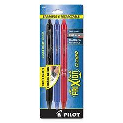 Pilot Frixon Clicker Retractable Rollerball Pen Set, 0.7mm, Multicolour