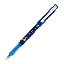 Pilot 12-Piece V7 Hi-Tecpoint Rollerball Pen Set, 0.5mm, Blue