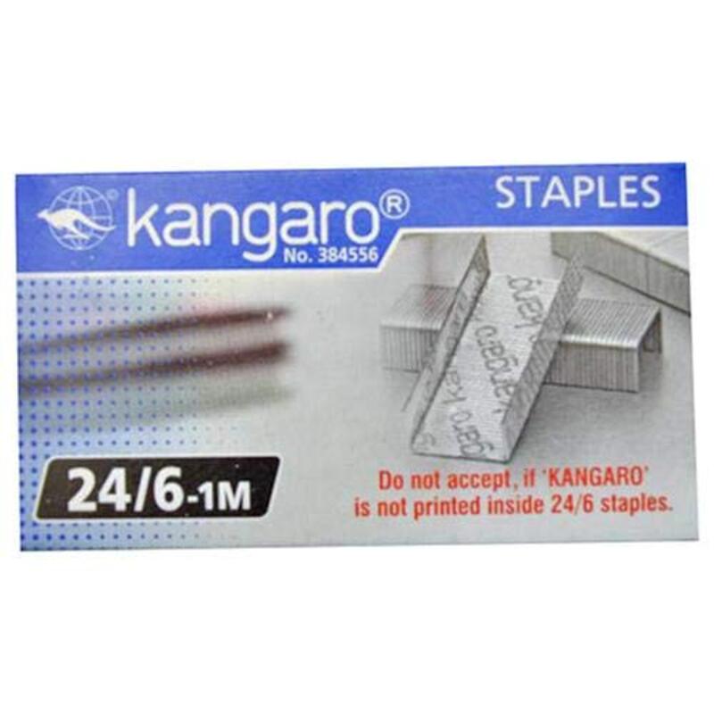 Kangaro 24/6-1m Staples, Silver
