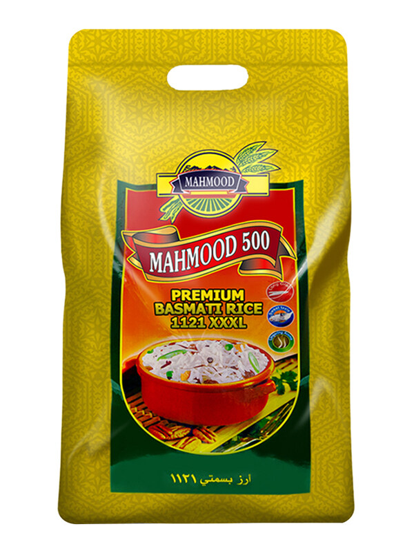 

Mahmood 500 Premium 1121 XXXL Basmati Rice Pouch, 1 Kg