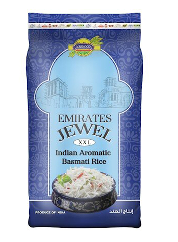 Emirates Jewel Indian XXL Basmati Rice, 5 Kg