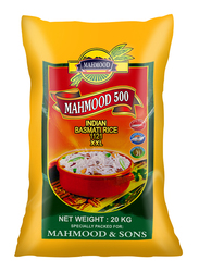 Mahmood 500 Indian 1121 XXL Basmati Rice, 20 Kg