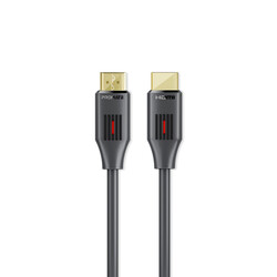 Promate HDMI 2.0 Cable, 4K@60Hz HDMI to HDMI Slim 5m Cable with 3D Video Support, 18Gbps Bandwidth, Ethernet Support and Gold-Plated Connectors for Laptops, Smart TVs, Monitors, ProLink4K60-500