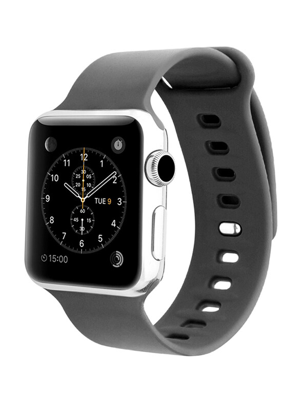 

Promate Rarity-38ML Strap for Apple Watch 38mm/40mm Series 1/2/3/4, Medium/Large Size, Adjustable Strap with Sweatproof and Pin-and Tuck Closure, Work