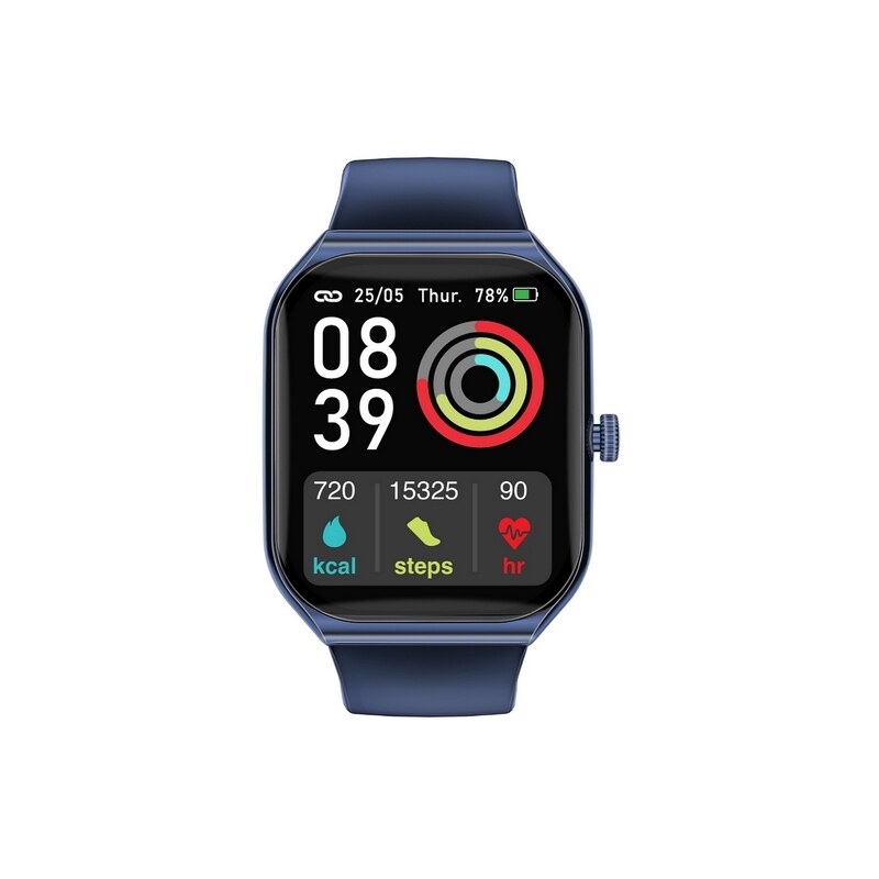 

Promate Smart Watch, Sporty BT 3.0 + BLE 5.2 Fitness Tracker with 1.96” Always-On AMOLED Display, 10 Day Battery Life, 100+ Sports Modes and IP68 Wate