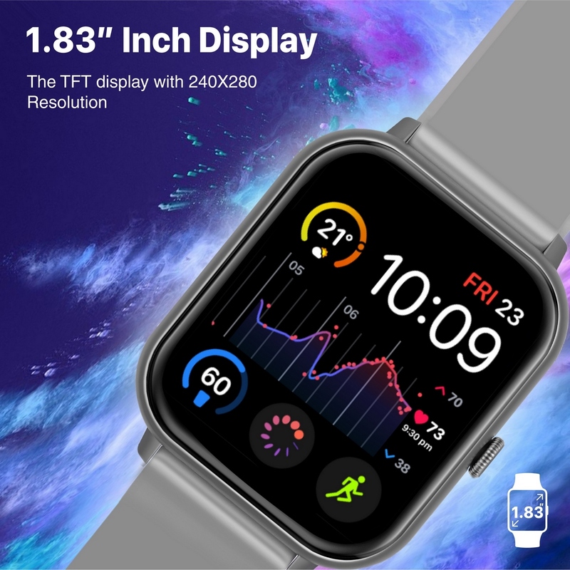 Bt discount smartwatch iphone