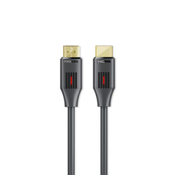 Promate HDMI 2.0 Cable, 4K@60Hz HDMI to HDMI Slim 10m Cable with 3D Video Support, 9Gbps Bandwidth, Ethernet Support and Gold-Plated Connectors for Laptops, Smart TVs, Monitors, ProLink4K60-10M