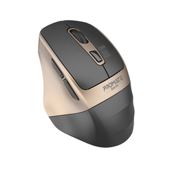 Promate Wireless Mouse, Ergonomic Silent Click Optical 2.4GHz Cordless Mice with Adjustable 2200DPI, 6 Programmable Buttons, USB Nano Receiver and 10m Working Distance for MacBook Air, Dell XPS 13