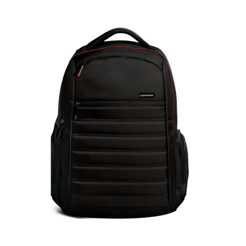 بروميت Rebel-BP حقيبة لابتوب 15.6 انش و بتصميم فسيح، اسود