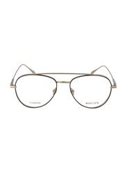Bolon Full-Rim Aviator Gold Unisex Eyeglass Frame, BJ1308 B60 54, 54/17/145