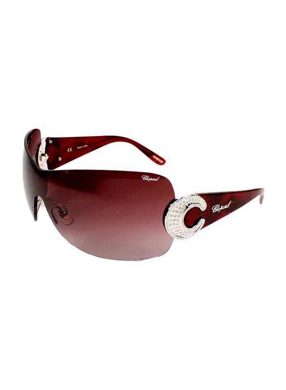 Chopard Rimless Butterfly Maroon Sunglasses for Women, Maroon Lens, SCH939S579X, 115