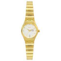 ELIZ ES8770L2GGG SS Caseback & Band Day-Date Women's Watch