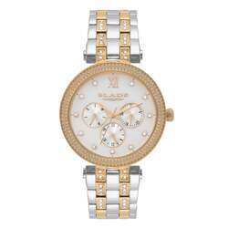 BLADE Dazzle Coral 3632L2UHU SS Case & Band Multifunction Women's Watch