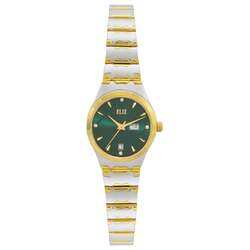 ELIZ ES8770L2TET SS Caseback & Band Day-Date Women's Watch