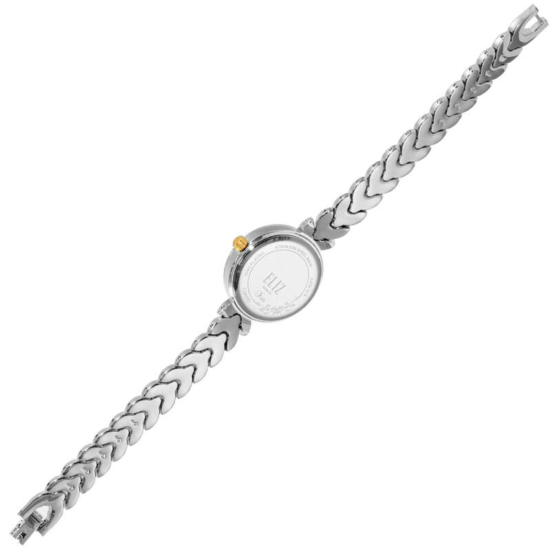 ELIZ ES8827L2TET Metal Case and Bracelet 3-Hands Women's Watch