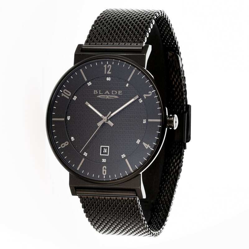 

BLADE Wanderer SS Noir 3684G2NNN SS & Mesh Date Men's Watch