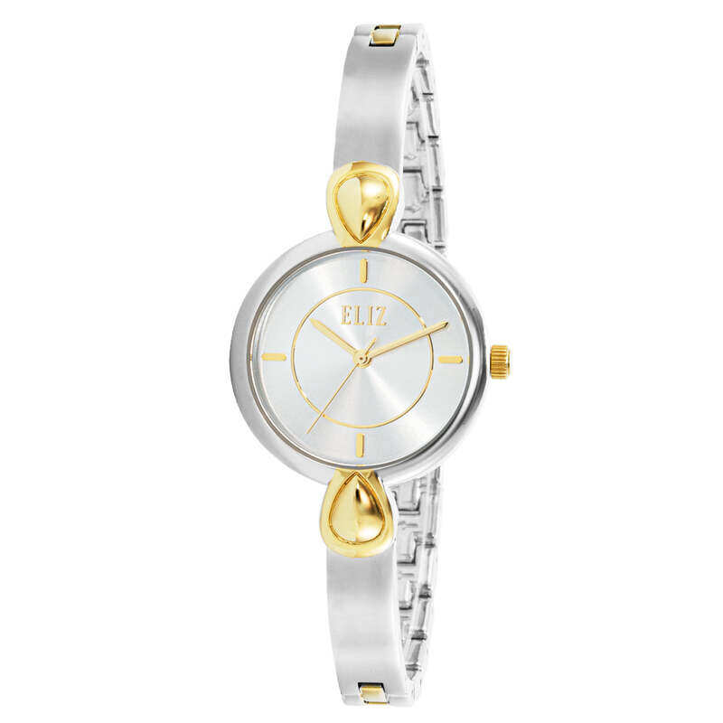 

ELIZ ES8829L2TST Metal Case and Bracelet 3-Hands Women's Watch