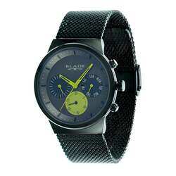 BLADE Indie SS Noir 3606G2NNN SS & Mesh Multifunction Men's Watch