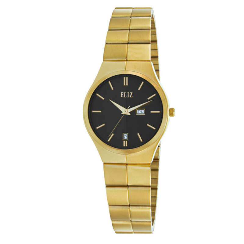 

ELIZ ES8803L2GNG SS Caseback & Band Day-Date Women's Watch