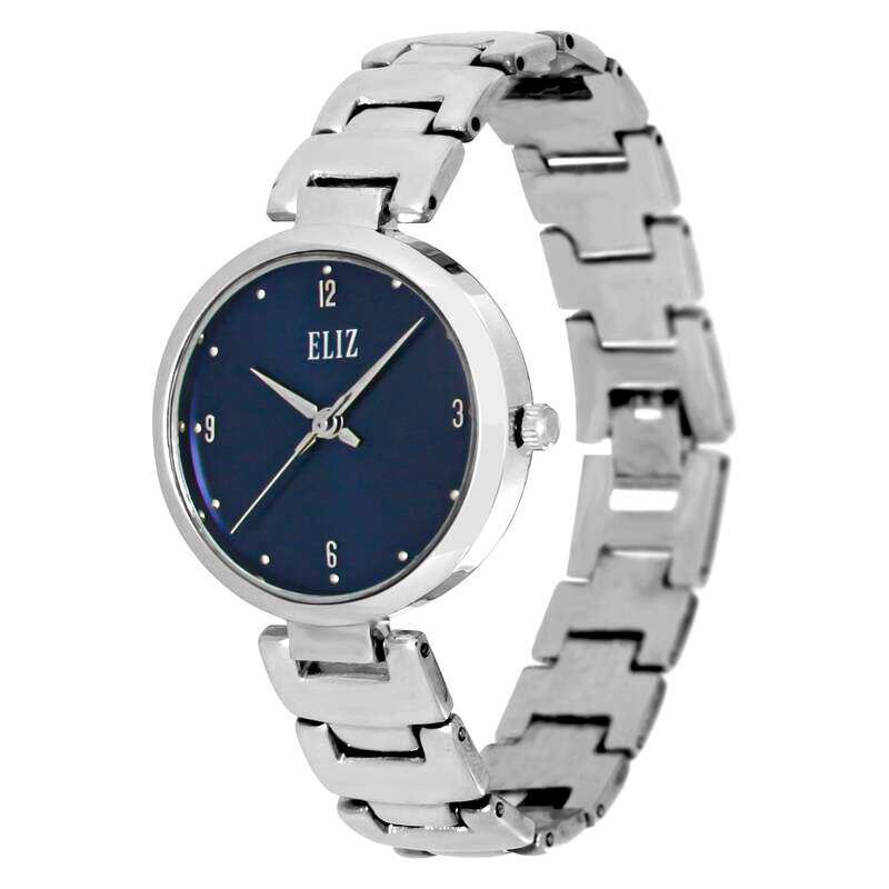 

ELIZ ES8762L2SBS Metal Case and Bracelet 3-Hands Women's Watch