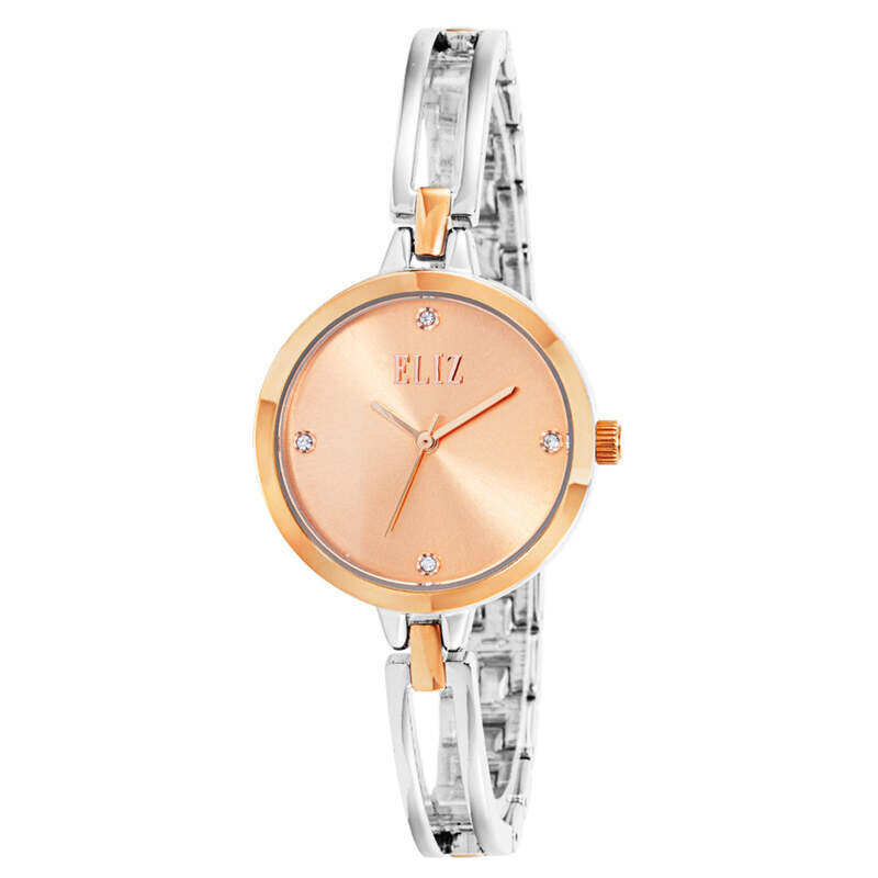 

ELIZ ES8830L2UPU Metal Case and Bracelet 3-Hands Women's Watch