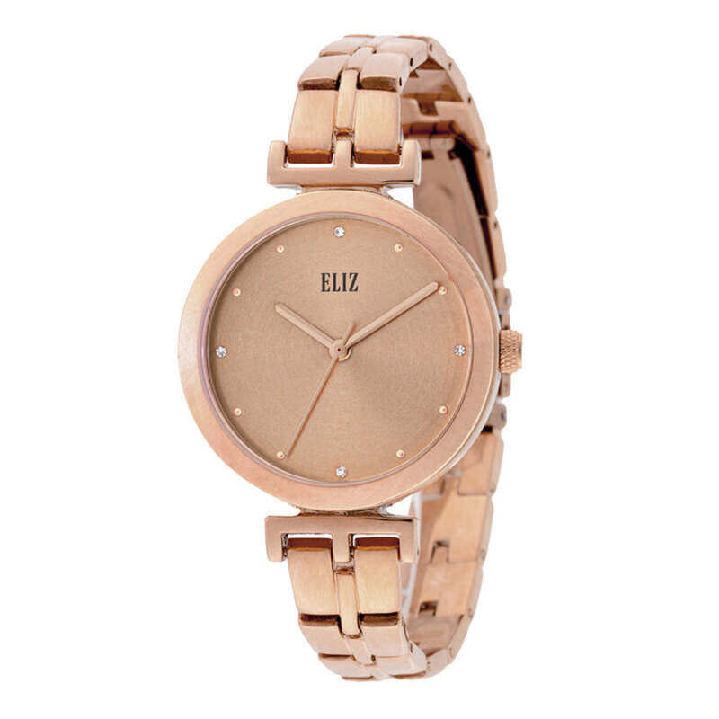 

ELIZ ES8860L2RPR Metal Case and Bracelet 3-Hands Women's Watch