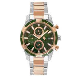 BLADE Vigor Emerald 3630G2UEU SS Case & Band Multifunction Men's Watch
