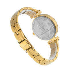 ELIZ ES8860L2GCG Metal Case and Bracelet 3-Hands Women's Watch