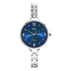 ELIZ ES8719L2SBS Metal Case and Bracelet 3-Hands Women's Watch