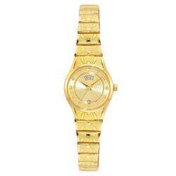 ELIZ ES8771L2GCG SS Caseback & Band Day-Date Women's Watch