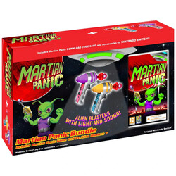 Martian Panic Game Bundle With 2 Alien Blaster Accessories Nintendo Switch Game Complete Family Fun Downloadable Game No Physical Card Included
