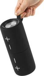 Steepletone SPLIT Bluetooth Speaker Transforms 1 into 2 Speakers Portable Rechargeable IPX5 TWS Stereo (Black)
